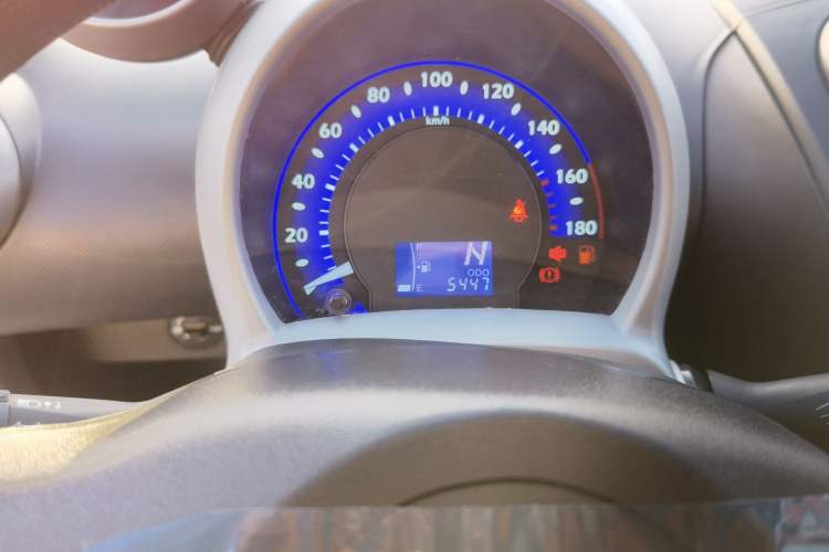 Used BYD F0 2015 1.0L AMT XuanKu Model Odometer Close Up