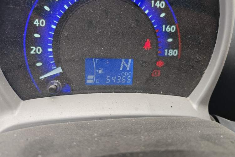 Used BYD F0 2015 1.0L AMT XuanKu Model Odometer Close Up