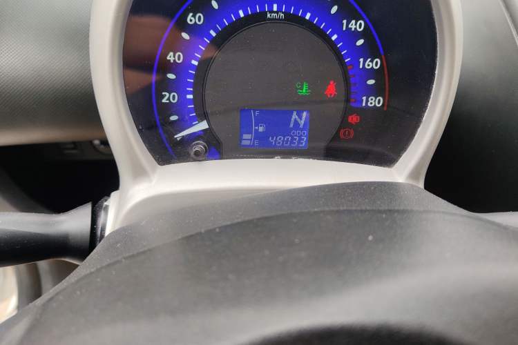 Used BYD F0 2015 1.0L AMT XuanKu Model Odometer Close Up