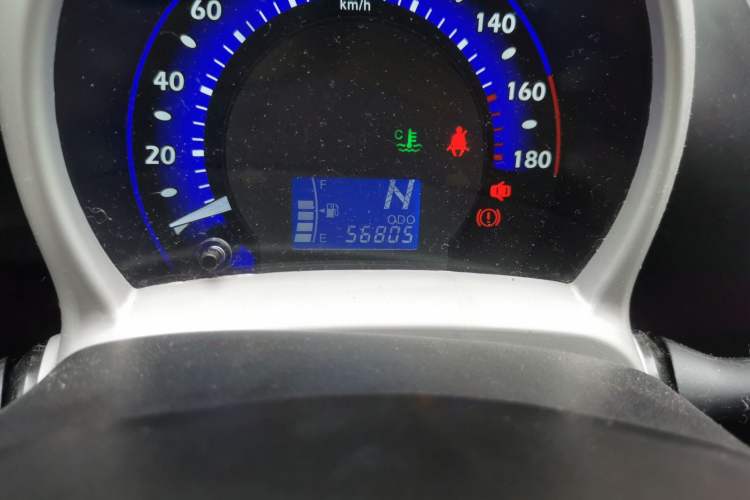 Used BYD F0 2015 1.0L AMT XuanKu Model Odometer Close Up