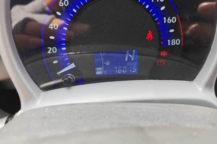 Used BYD F0 2015 1.0L AMT XuanKu Model Odometer Close Up