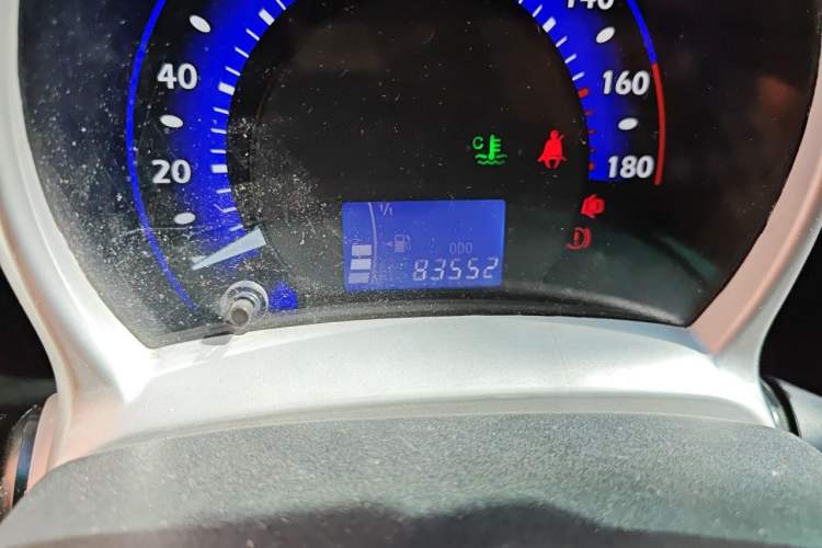 Used BYD F0 2015 1.0L XuanKu Model Odometer Close Up