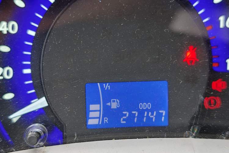 Used BYD F0 2015 1.0L XuanKu Model Odometer Close Up