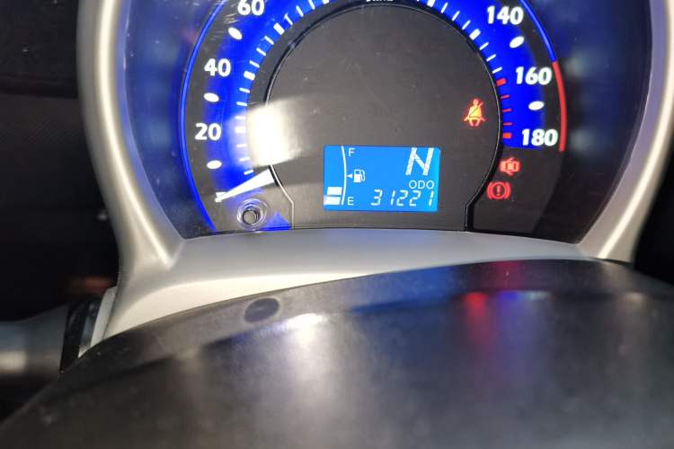Used BYD F0 2015 1.0L AMT XuanKu Model Odometer Close Up