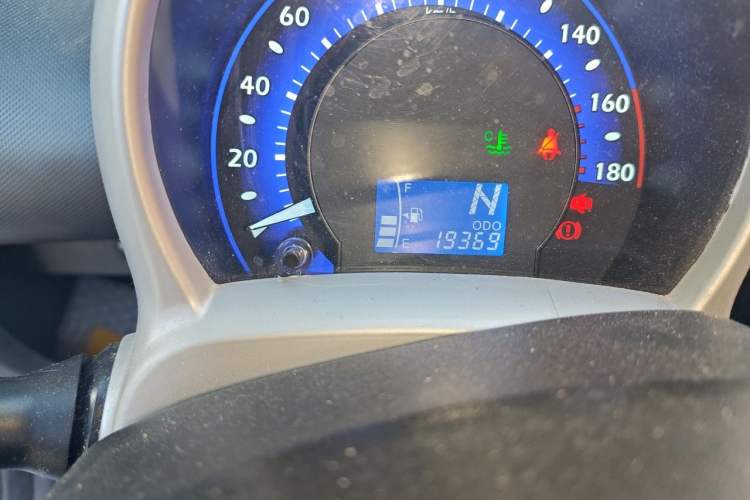 Used BYD F0 2015 1.0L AMT XuanKu Model Odometer Close Up
