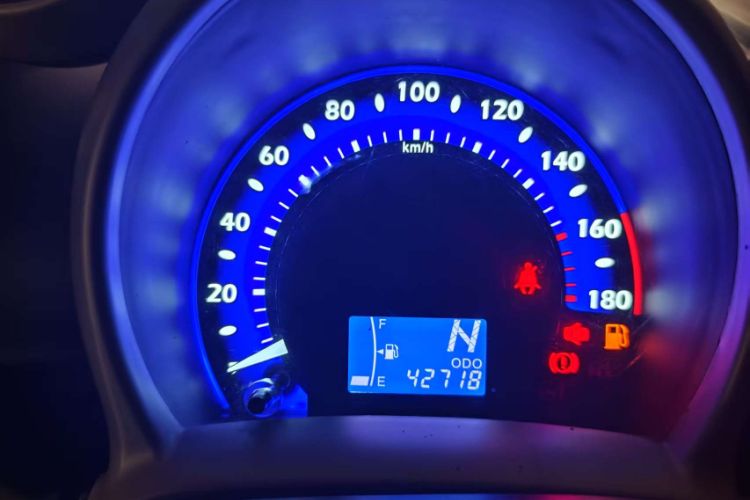 Used BYD F0 2015 1.0L AMT XuanKu Model Odometer Close Up