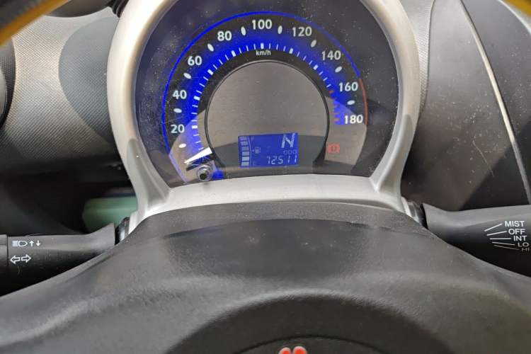 Used BYD F0 2015 1.0L AMT XuanKu Model Odometer Close Up