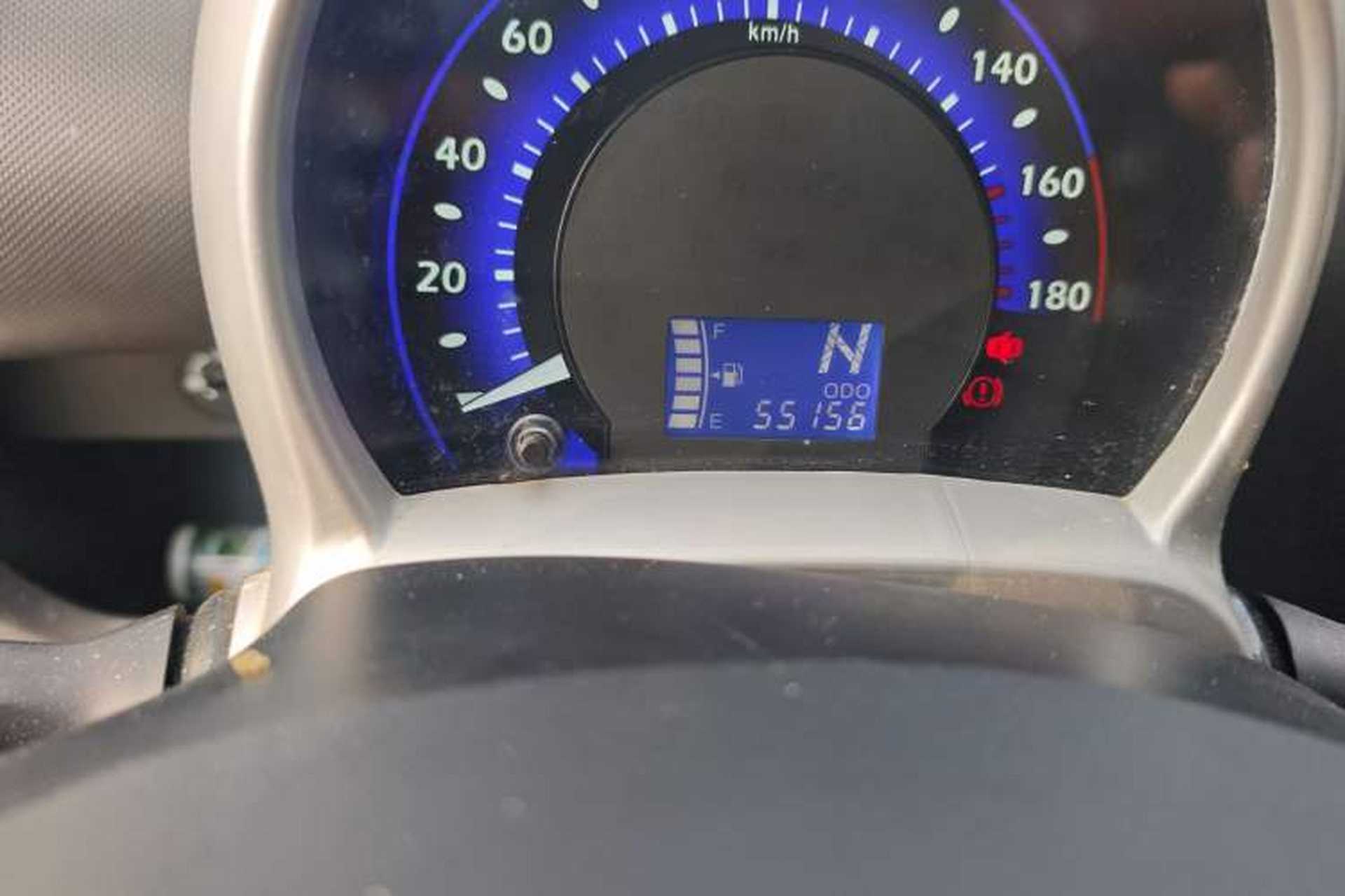 Used BYD F0 2015 1.0L AMT Joyful Cool Model Odometer Close Up