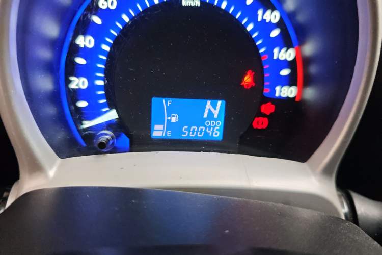 Used BYD F0 2015 1.0L AMT XuanKu Model Odometer Close Up