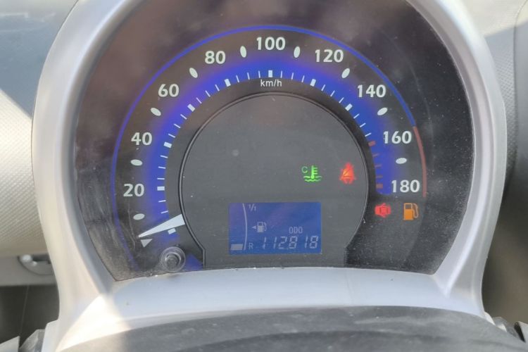 Used BYD F0 2015 1.0L XuanKu Model Odometer Close Up