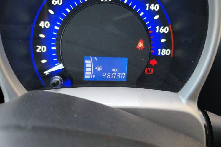 Used BYD F0 2015 1.0L XuanKu Model Odometer Close Up