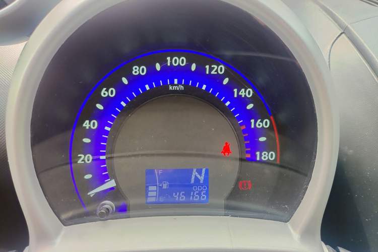 Used BYD F0 2015 1.0L AMT XuanKu Model Odometer Close Up
