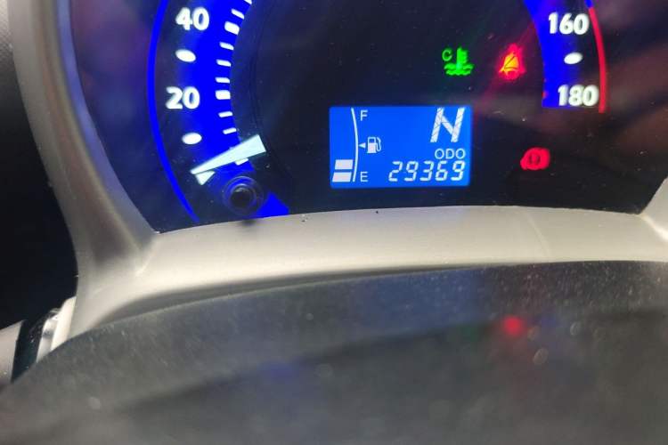 Used BYD F0 2015 1.0L AMT XuanKu Model Odometer Close Up