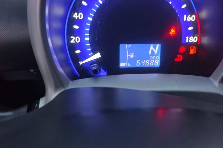 Used BYD F0 2015 1.0L AMT XuanKu Model Odometer Close Up
