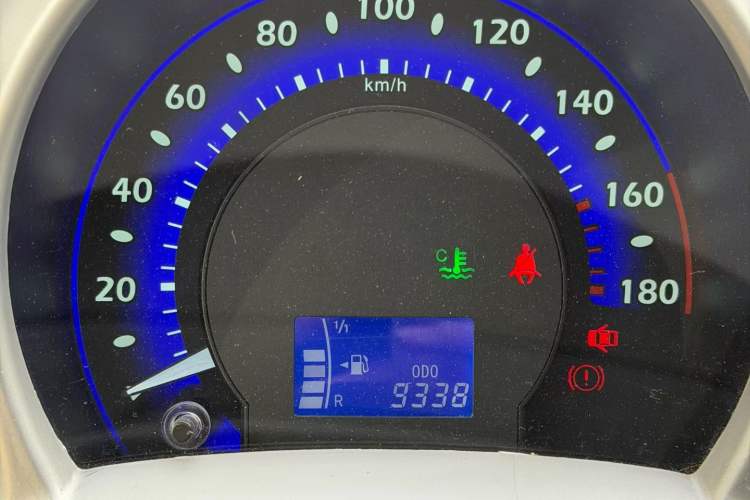 Used BYD F0 2015 1.0L XuanKu Model Odometer Close Up