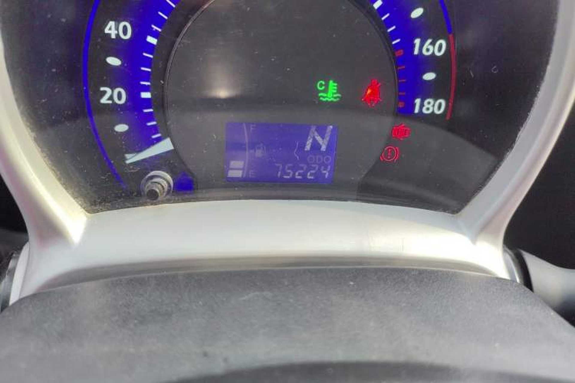 Used BYD F0 2015 1.0L AMT XuanKu Model Odometer Close Up