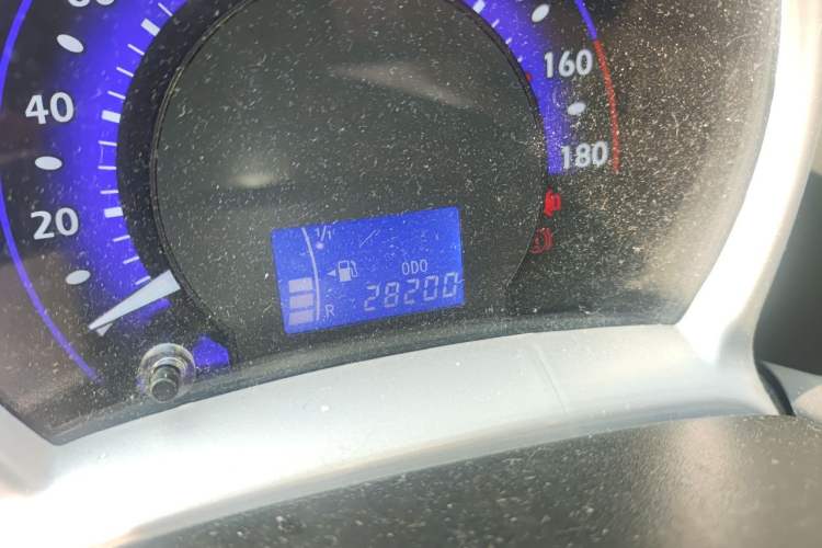 Used BYD F0 2015 1.0L Joyful Model Odometer Close Up