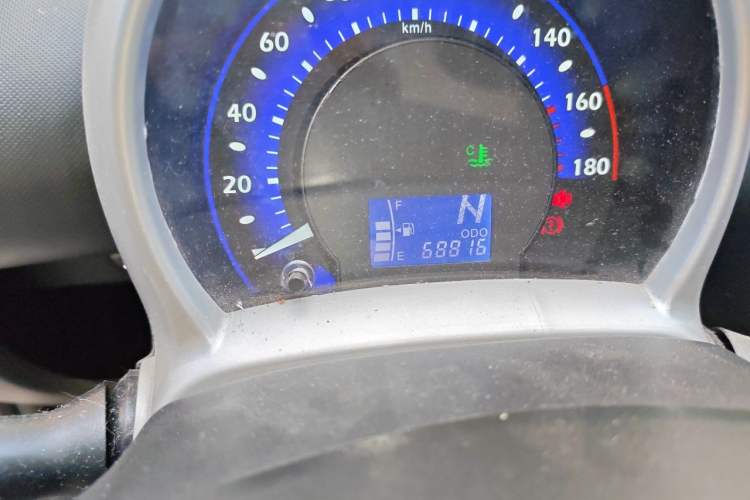 Used BYD F0 2015 1.0L AMT XuanKu Model Odometer Close Up
