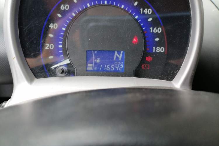 Used BYD F0 2015 1.0L AMT XuanKu Model Odometer Close Up
