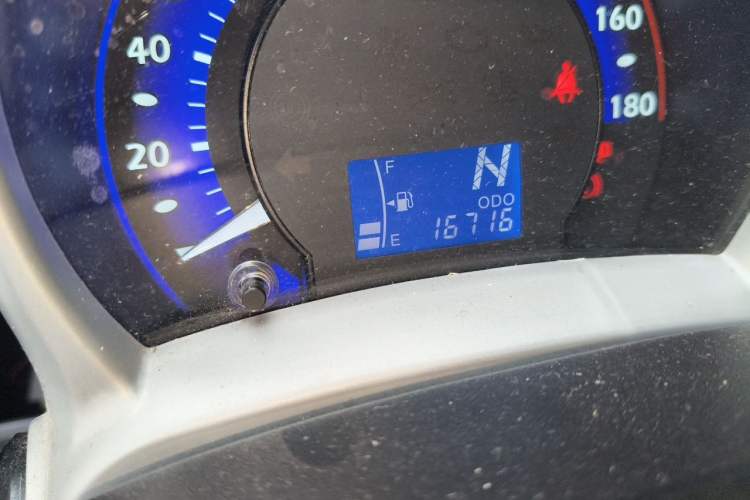 Used BYD F0 2015 1.0L AMT XuanKu Model Odometer Close Up