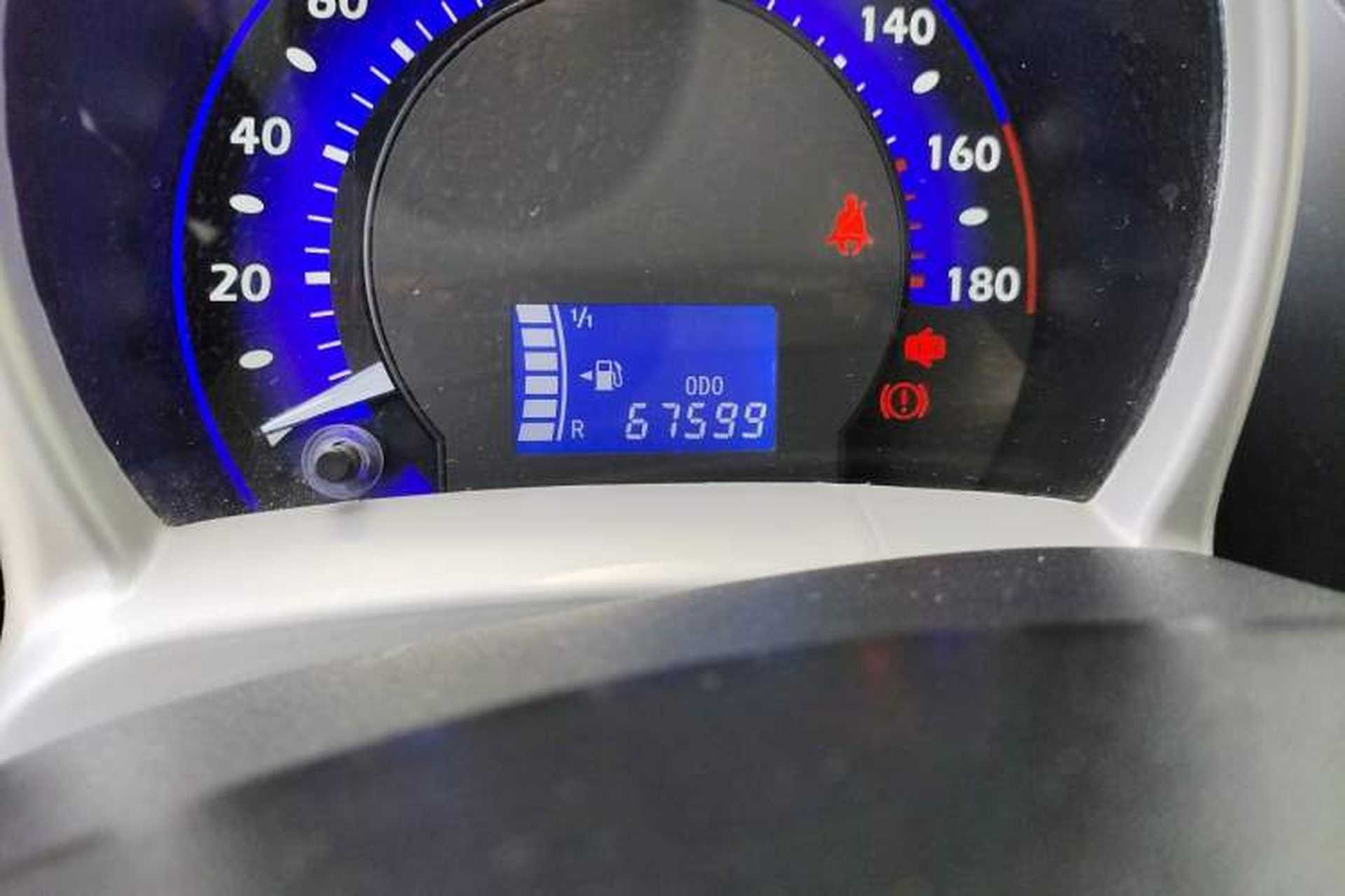 Used BYD F0 2015 1.0L XuanKu Model Odometer Close Up