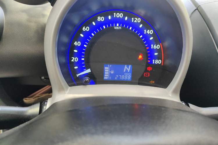 Used BYD F0 2015 1.0L AMT XuanKu Model Odometer Close Up