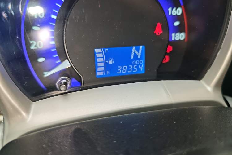 Used BYD F0 2015 1.0L AMT XuanKu Model Odometer Close Up