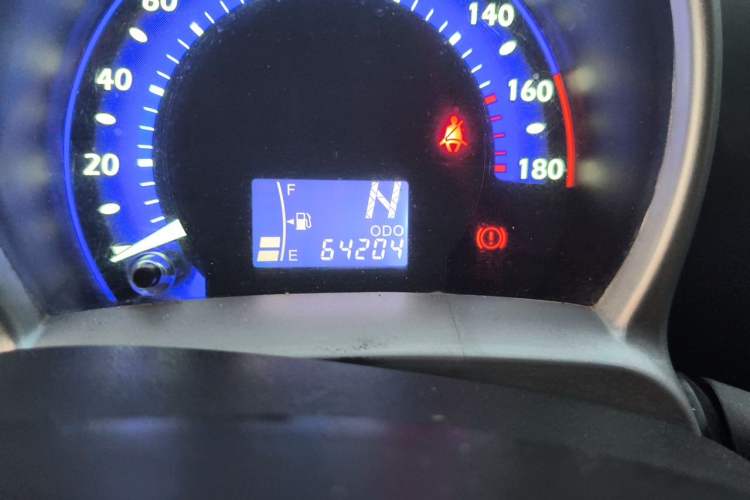 Used BYD F0 2015 1.0L AMT XuanKu Model Odometer Close Up