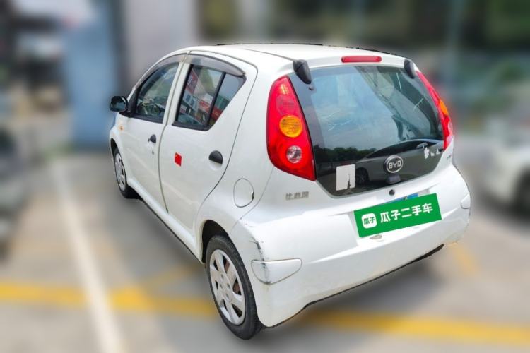 Used BYD F0 2015 1.0L XuanKu Model Rear Left 45 Deg
