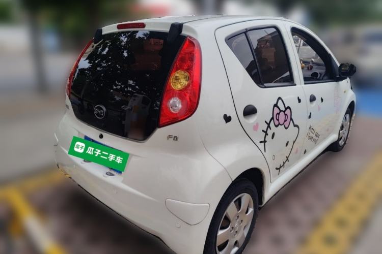 Used BYD F0 2015 1.0L AMT XuanKu Model Rear Right 45 Deg
