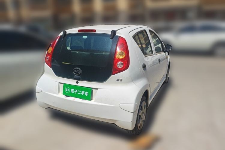 Used BYD F0 2015 1.0L AMT Joyful Cool Model Rear Right 45 Deg