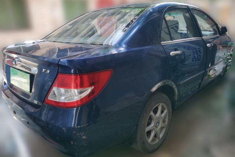 Used BYD F3 2005 1.6L GLX-i Deluxe Model Rear Right 45 Deg