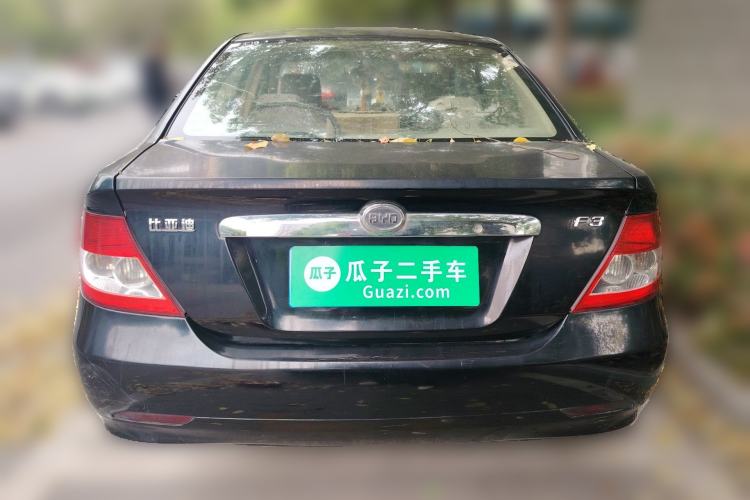 Used BYD F3 2009 1.5L Smart Platinum Edition Standard GL-i Rear
