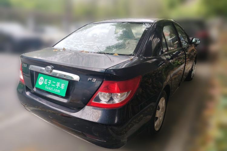 Used BYD F3 2009 1.5L Smart Platinum Edition Standard GL-i Rear Right 45 Deg
