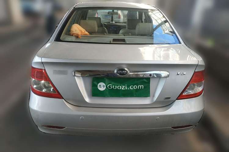 Used BYD F3 2009 1.5L Smart Platinum Luxury GLX-i Rear