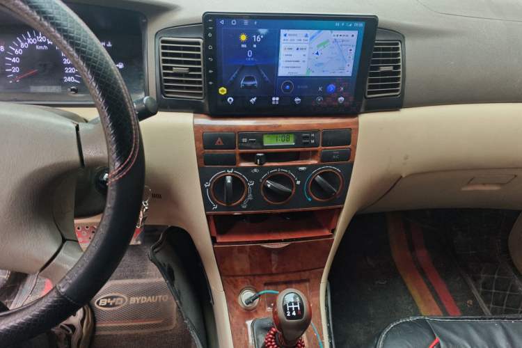 Used BYD F3 2011 1.5L New Platinum Edition Comfort Version Audio And AC Panel