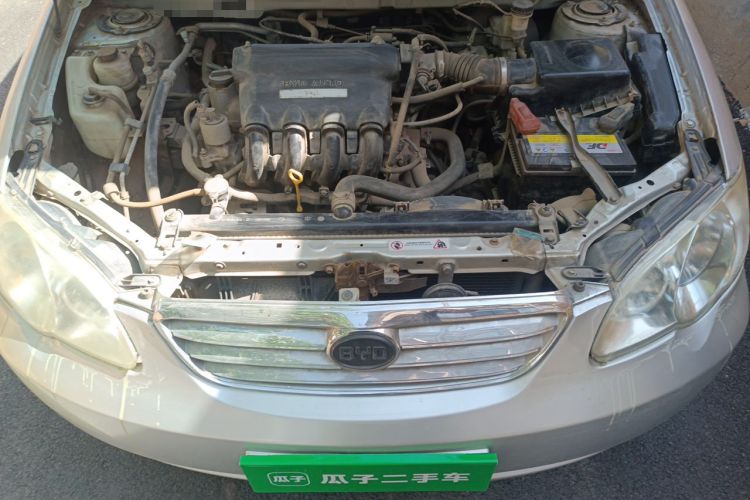 Used BYD F3 2011 1.5L New Platinum Edition Comfort Version Engine Bay