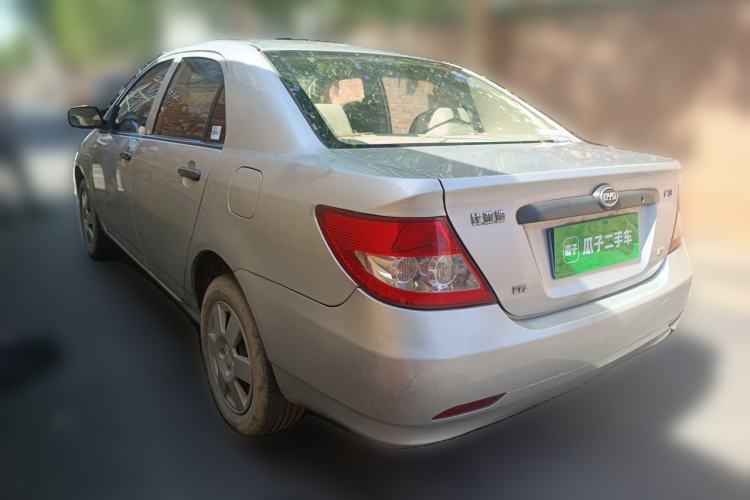 Used BYD F3 2011 1.5L New Platinum Edition Comfort Version Rear Left 45 Deg