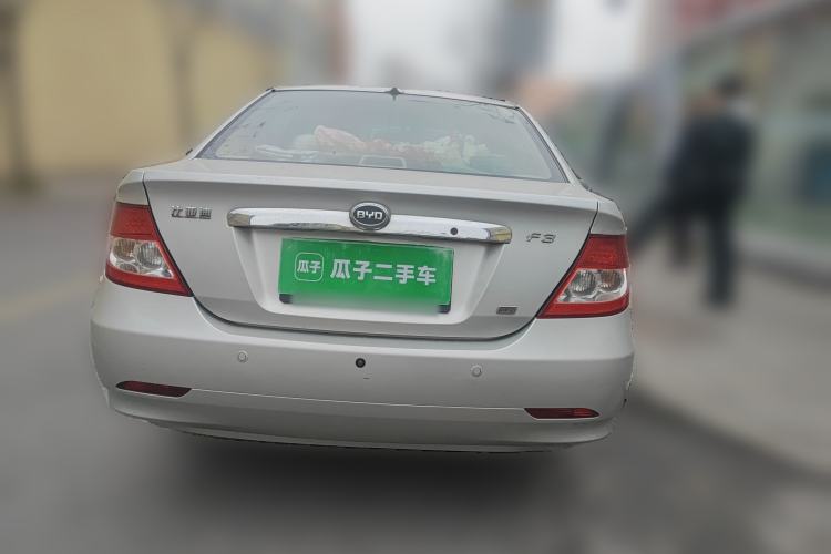 Used BYD F3 2011 1.5L New Platinum Edition Comfort Version Rear