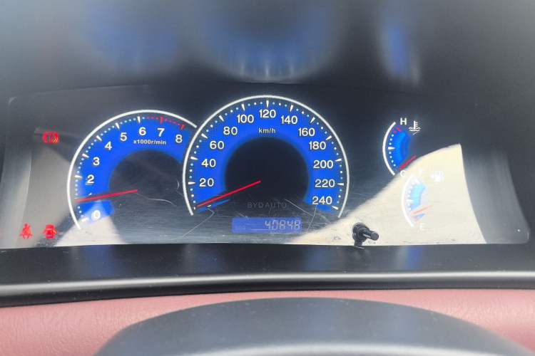Used BYD F3 2012 Energy-Saving Model 1.5L Manual Comfort Version Instrument Cluster