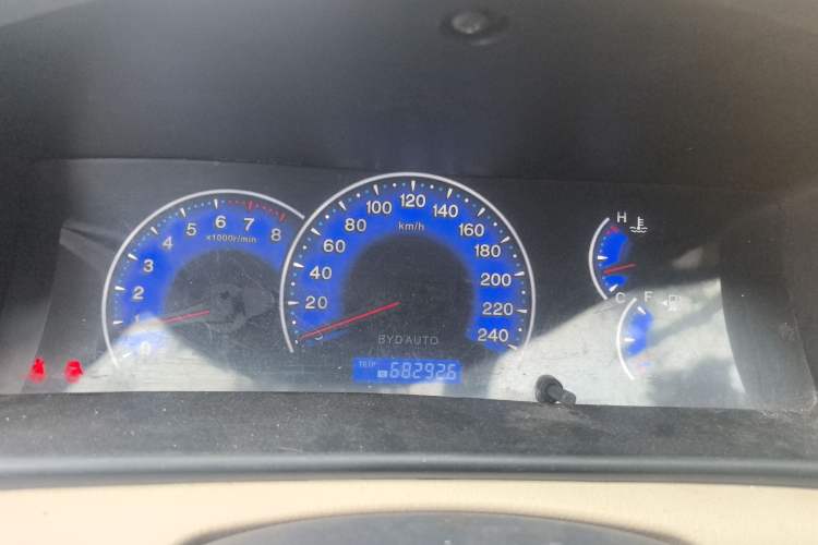 Used BYD F3 2012 Energy-Saving Model 1.5L Manual Comfort Version Instrument Cluster