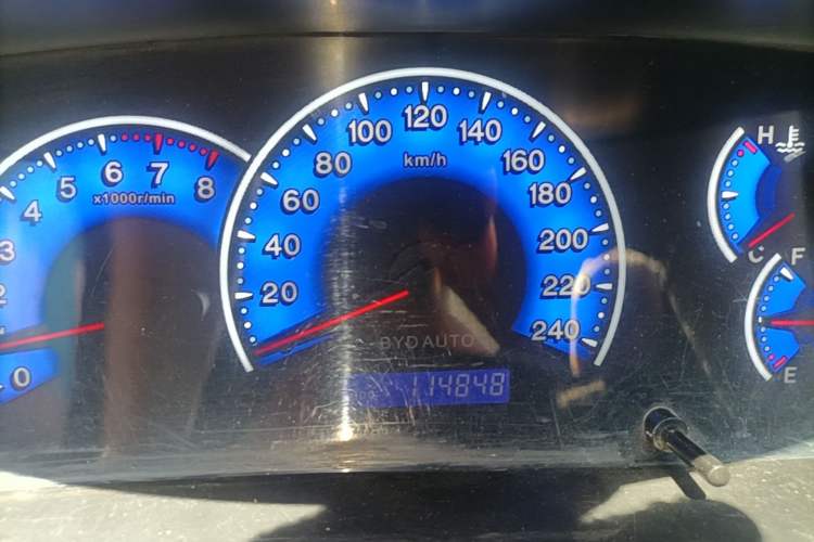 Used BYD F3 2012 Energy-Saving Model 1.5L Manual Comfort Version Instrument Cluster