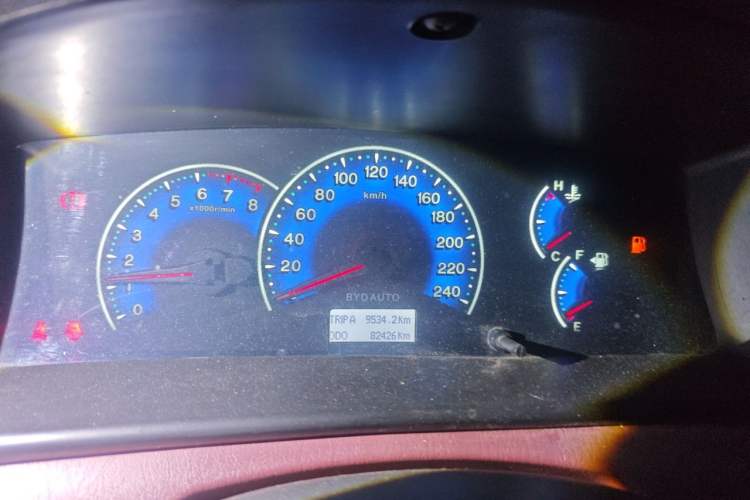 Used BYD F3 2012 Energy-Saving Model 1.5L Manual Comfort Version Instrument Cluster