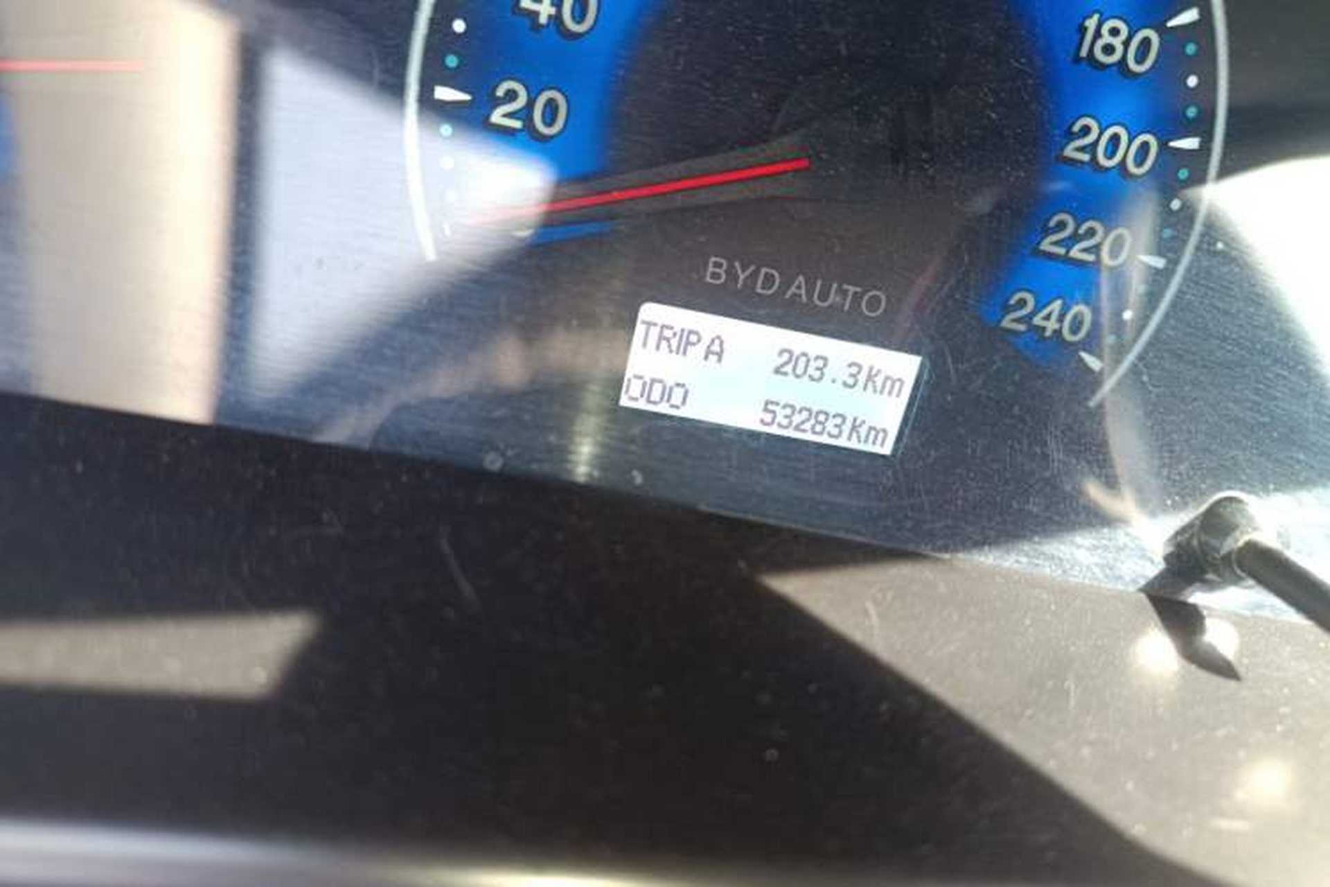 Used BYD F3 2012 Energy-Saving Model 1.5L Manual Comfort Version Odometer Close Up