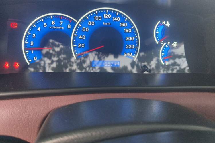 Used BYD F3 2012 Energy-Saving Model 1.5L Manual Comfort Version Odometer Close Up