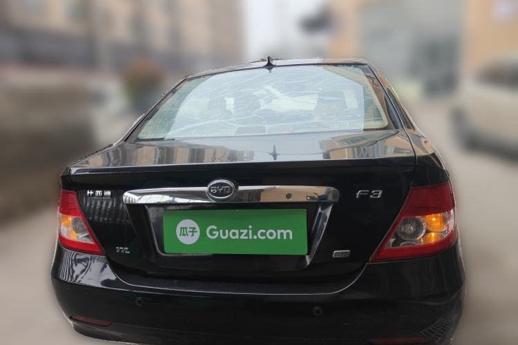 Used BYD F3 2012 Energy-Saving Edition 1.5L Manual Luxury Model Rear