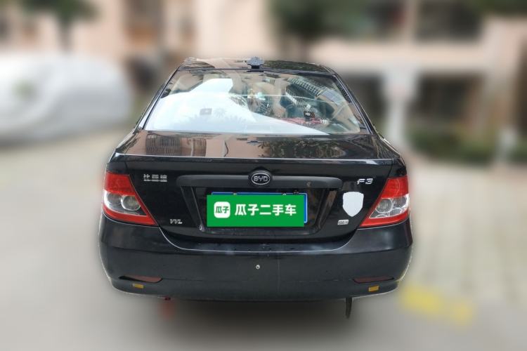 Used BYD F3 2012 Energy-Saving Model 1.5L Manual Comfort Version Rear