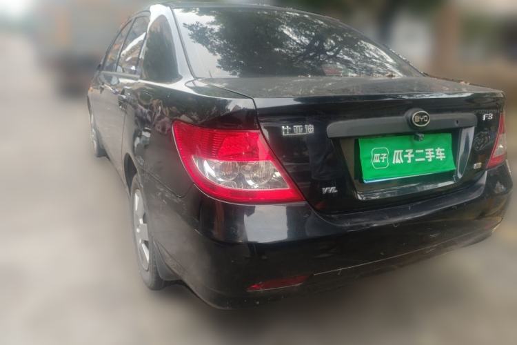 Used BYD F3 2012 Energy-Saving Model 1.5L Manual Comfort Version Rear Left 45 Deg