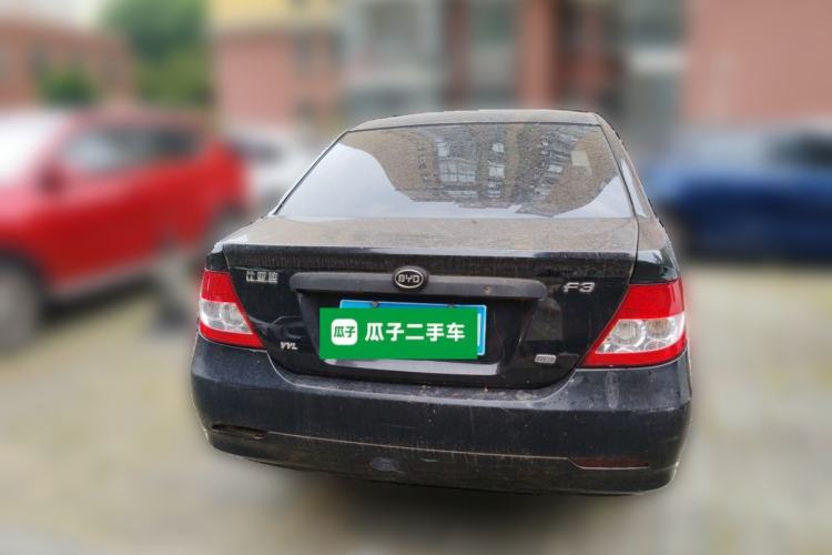Used BYD F3 2012 Energy-Saving Edition 1.5L Manual Standard Model Rear