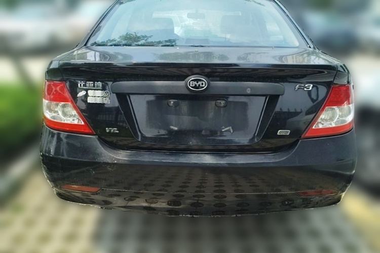 Used BYD F3 2012 Energy-Saving Model 1.5L Manual Comfort Version Rear